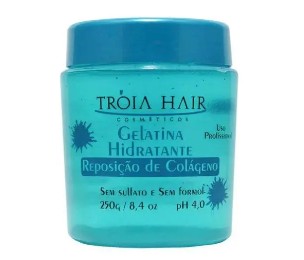 Collagen Replacement Hydrating Gelatin Brightness Strength Mask 250G - Troia Hair 1