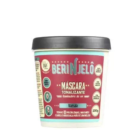 Color Illuminator Aubergine Marsala Berinjelo Toning Mask 230G - Lola Cosmetics 1