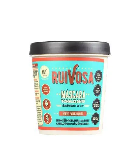 Color Illuminator Ruivosa Orange Red Hair Toning Mask 230G - Lola Cosmetics 1