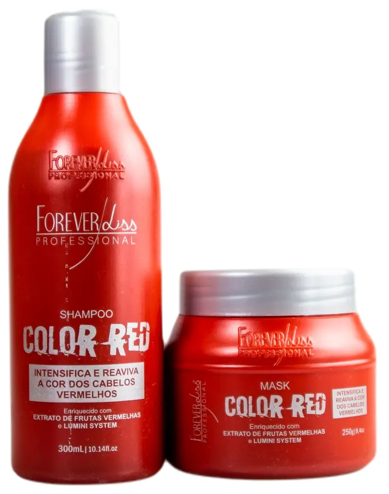 Color Red (Red Hair) Maintenance Kit 2 Items - Forever Liss 1
