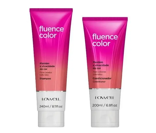 Colored Hair Vivacity Of Color Treatment Fluence Color Kit 2 Products - Lowell 1