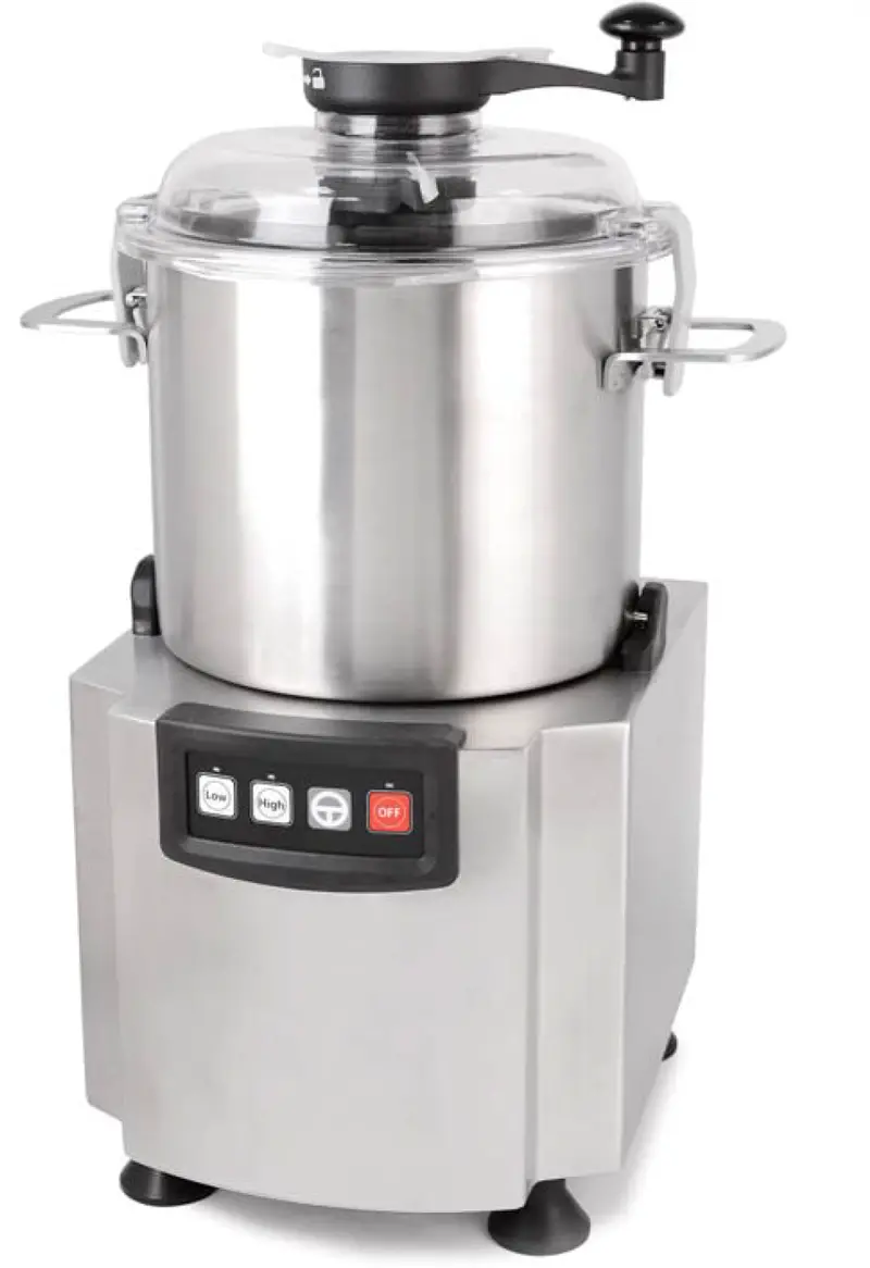 Commercial Heavy Duty Bowl Cutter Double Blade 12 Liter Capacity, Fc-12V2 1