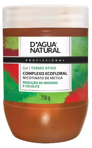 Complexo Ecofloral Active Reducer Anti Cellulite Body Gel Skin Care 750G D'agua Natural 1