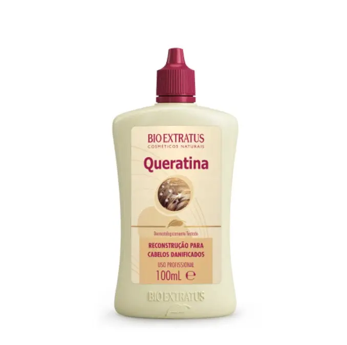 Concentrated Keratin Reconstruction Damaged Hair Treatment 100Ml - Bio Extratus 1