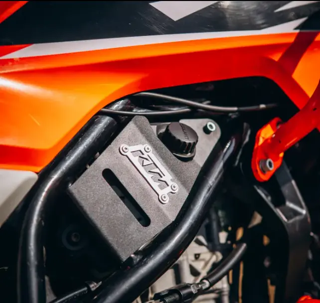 Coolant Oil Guard (Black) For Ktm Adventure 390 (2025) - Zana 1