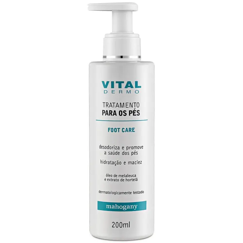 Cream Treatment For Foot Foot Care Vital Dermo 200 Ml - Mahogany 1