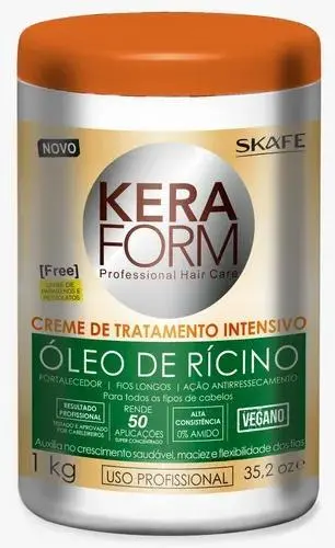 Cream Treatment Intensive Oil De Ricino 1Kg - Skafe 1