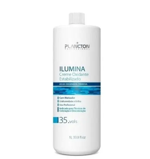 Creamy Hydrogen Peroxide Ilumina Discoloration Ox 35 Vol - Plancton Professional 1