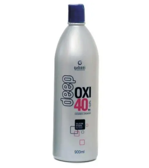 Creamy Oxidizer Deep Oxi 40 Vol. Oil Hydra Retent Discoloration 900Ml - Gaboni 1