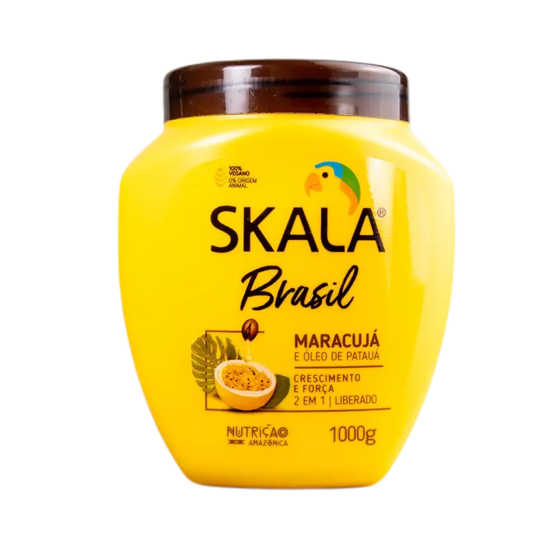 Creme De Tratamento 2 Em 1 Maracujá E Óleo De Patauá / 2 In One Treatment Cream And Passion Fruit Oil Patauá Treatment Cream - Skala 1