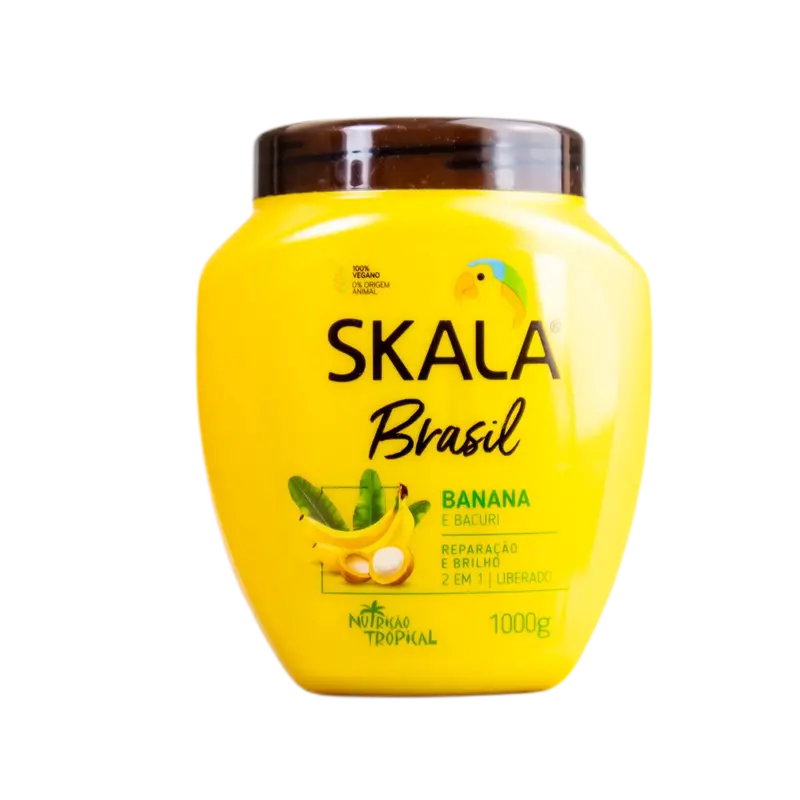 Creme De Tratamento Banana E Bacuri / Banana Cream Treatment And Bacuri Brazil Treatment Cream - Skala 1