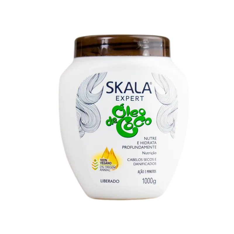 Creme De Tratamento Óleo De Coco / Cream Of Coconut Oil Treatment Treatment Cream - Skala 1