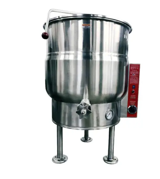 Crown 100 Gallon Stationary Electric Kettle - 208V El-100 1