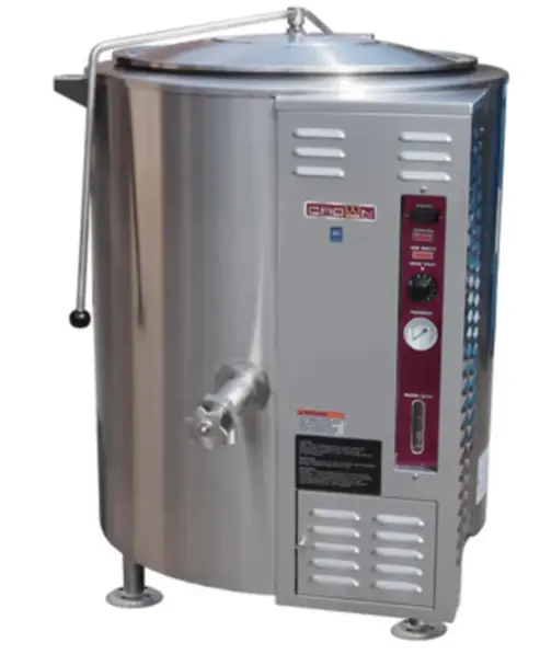 Crown 80-Gallon Gas Steam Kettle - 150,000 Btu Gl-80E 1