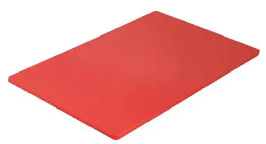 Custom Sized Cutting Board Poly Top 48''X96'' , 3/4'' (19Mm) Thickness Red Ct-19R 1