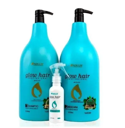 Cuticle Sealing Natural Extract Professional Hydration Glow Hair 2X2,5L - Adlux 1