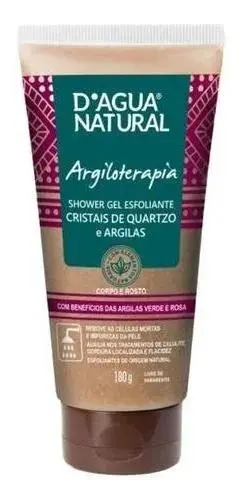 D'agua Natural Shower Exfoliating Gel Quartz And Clays 180G Dagua Natural 1