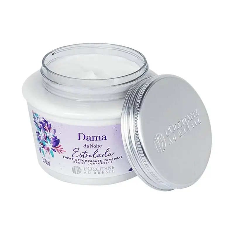 Dama Da Noite Estrelada Deodorant Body Cream Skin Care 200Ml L'occitane 1