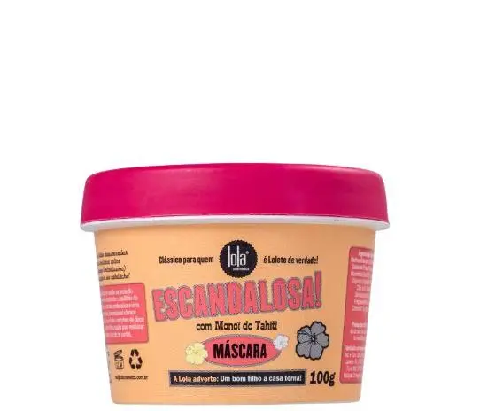 Damaged Hair Monoi Tahiti Scandalous! Capillary Mask 100G - Lola Cosmetics 1