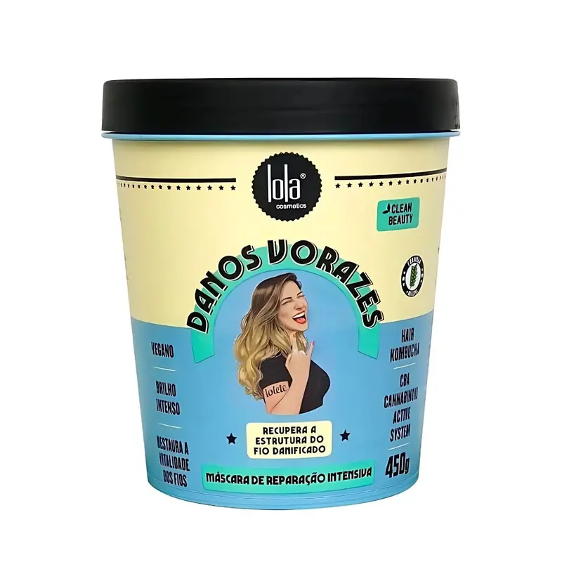 Danos Vorazes Intensive Repair Damaged Hair Mask 450G Lola Cosmetics 1