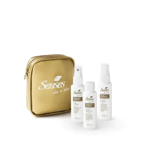 Day By Day Revitalizing Sealing Disciplining Hair Treatment Kit 3X60ml - Senses 1