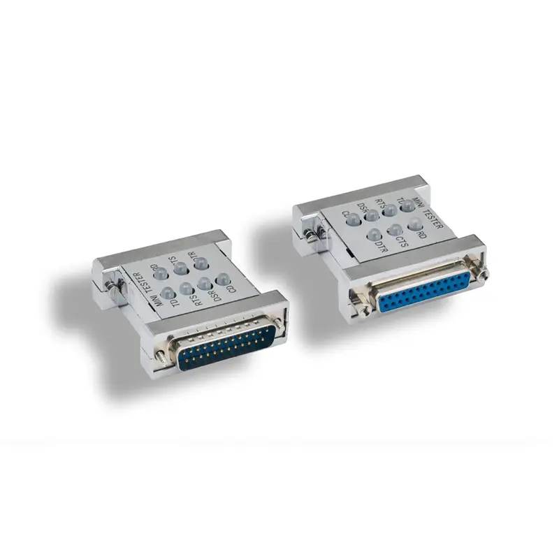 Db25 Male To Female Serial Mini Tester 1