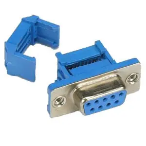 Db9 Female Idc Metal Shell Connector 1