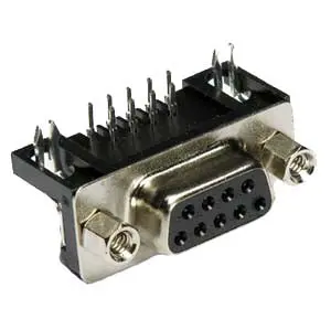 Db9 Female Right Angle Connector 1