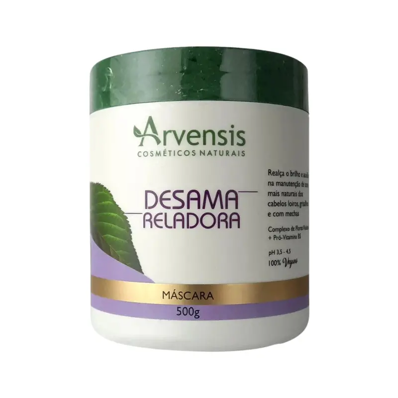 De-Yellowing Blond Gray Hair Color Maintenance Vegan Mask 500G - Arvensis 1