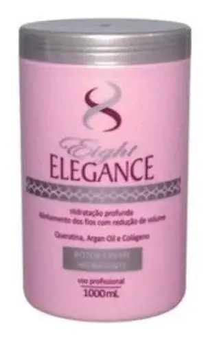 Deep Hair Mask  Eight Elegance Cream Moisturizer 1Kg - Elegance 1