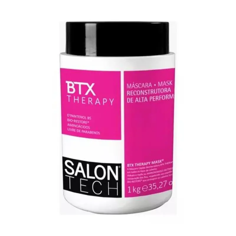Deep Hair Mask Therapy Volume Reducer Straightening 1Kg Salon Tech 1
