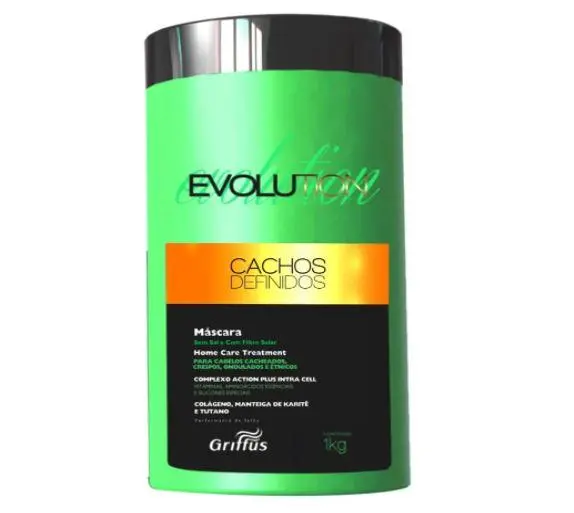 Defined Curls Evolution Home Care Wavy Curly Treatment Mask 1Kg - Griffus 1