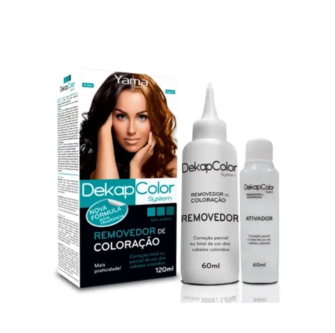Dekap Color Removal De Coloration Hair Maintenance Kit 2X60ml - Yamasterol 1