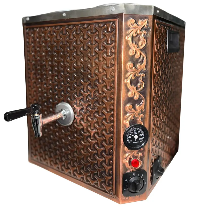 Demsu Turkish Tea Brewer 2 Pot Capacity 2-Pot 1