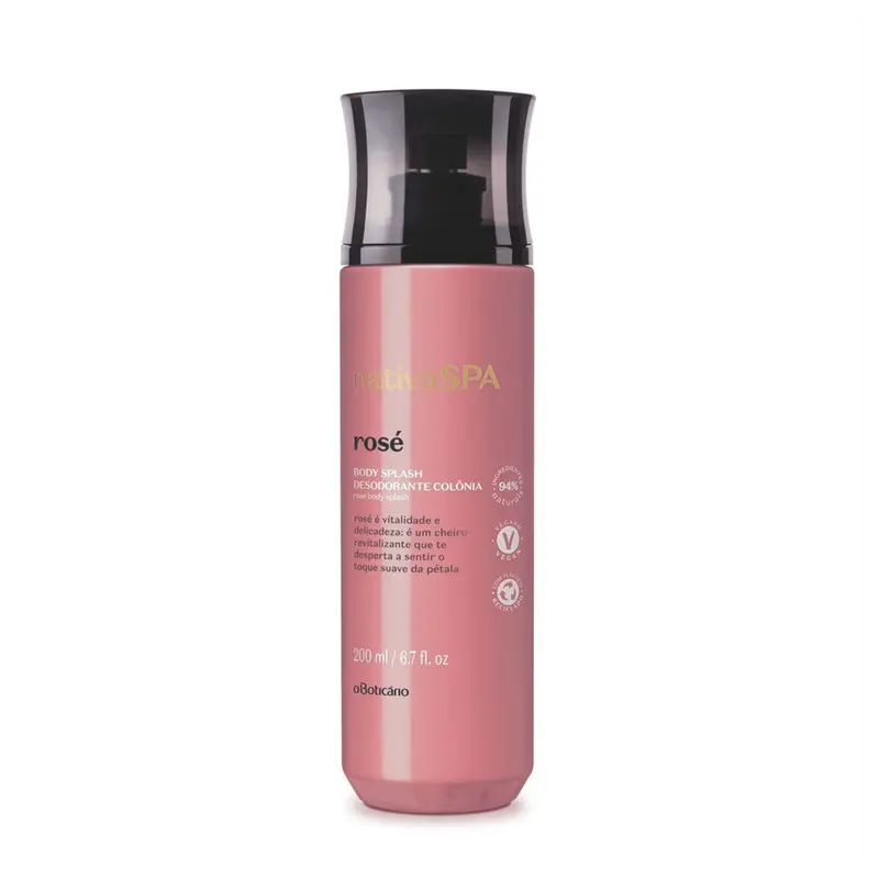 Deodorant Cologne Body Splash Native Spa Rosé, 200 Ml - O  Perfume 1