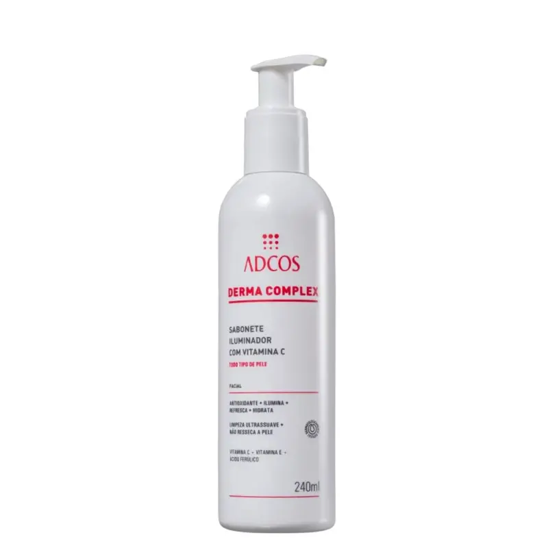 Derma Complex Brightening Vitamin C Liquid Soap Facial Skin Care 240Ml Adcos 1