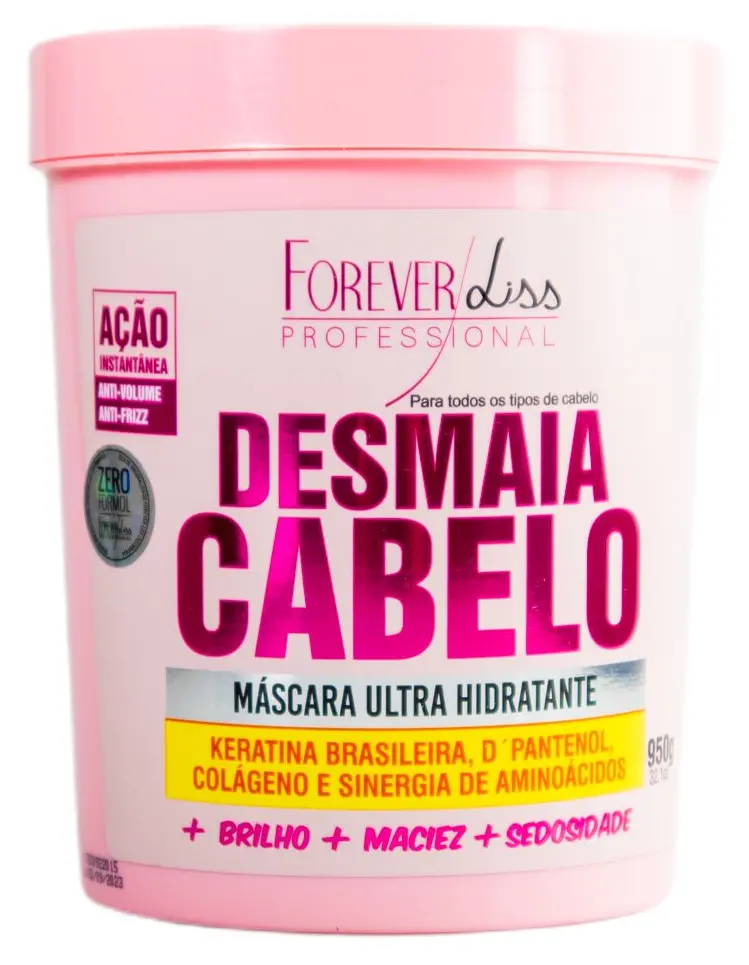 Desmaia Cabelo Anti Frizz And Professional Volume Mask 950G - Forever Liss 1