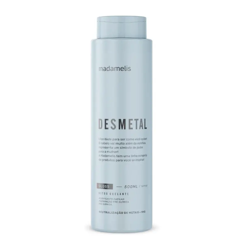 Desmetal Progressive Brush Detox Hair Straightening Treatment 500G Madamelis 1
