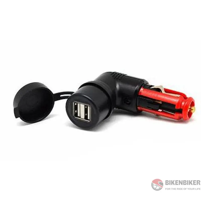 Din/Cigarette (Interchangeable) To Usb Adapter (3.3A) - Cliff Top 1