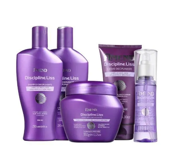 Discipline Liss Disciplining Hazelnut Camelina Oil Treatment Kit 5 Prod. - Amend 1