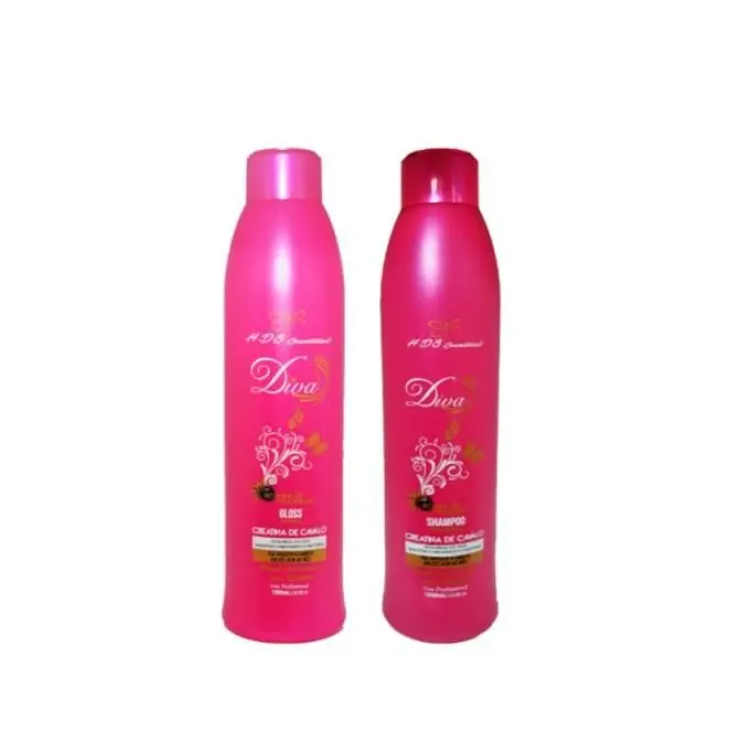 Diva Progressive Horse Creatine Growth Smoothing Kit 2X1l - Hds Cosmetics 1