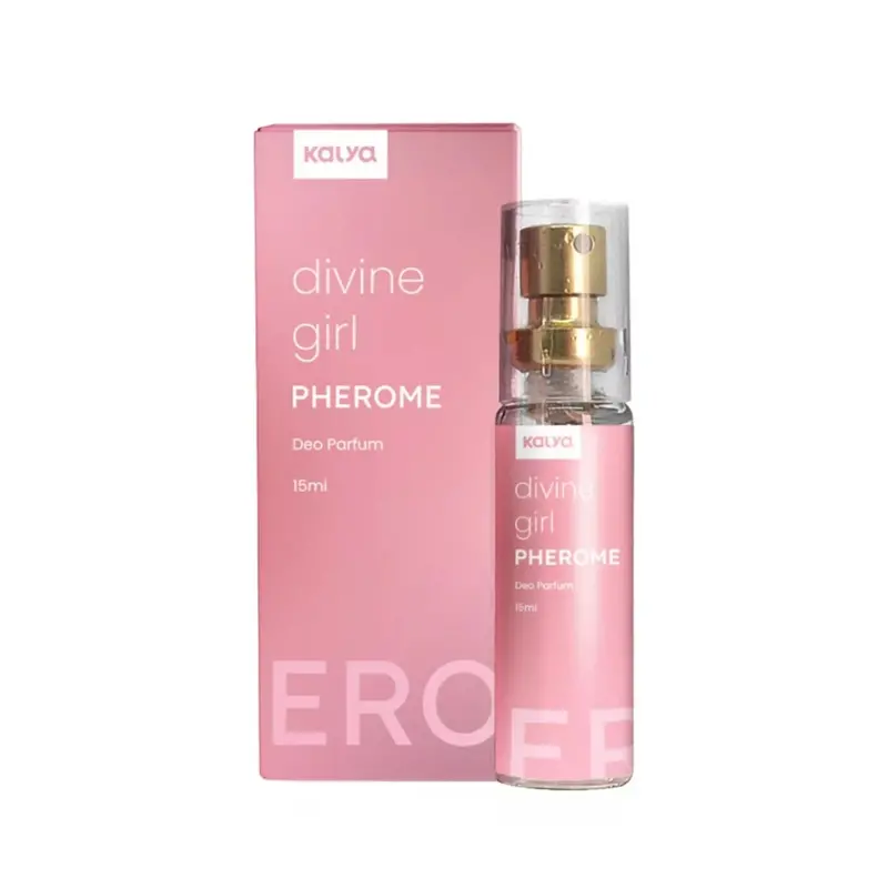Divine Girl Pherome Deo Parfum Woody Floral Body Fragance 15Ml Kalya Perfume 1