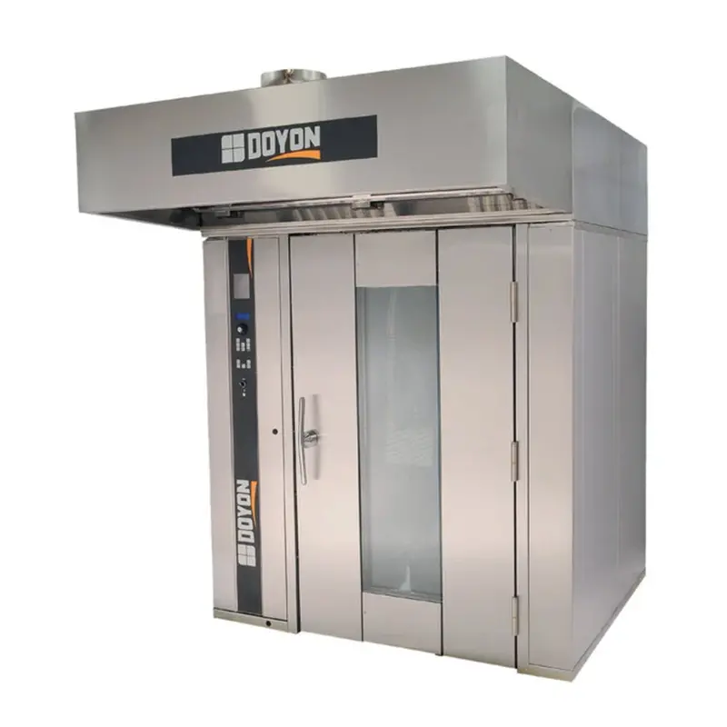 Doyon Natural Gas Double Rotating Bakery Convection Oven Sro2g 1