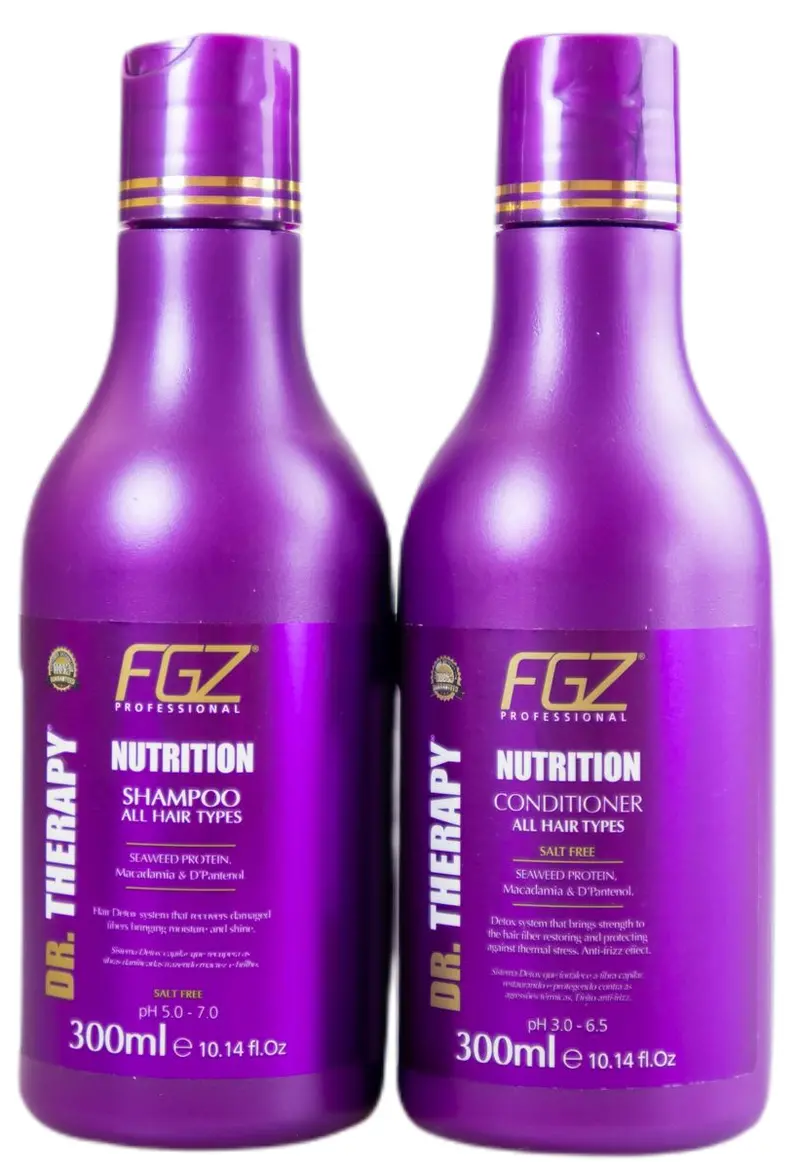 Dr. Therapy  Shampoo And Conditoner Kit - Fogazza Cosmetics 1