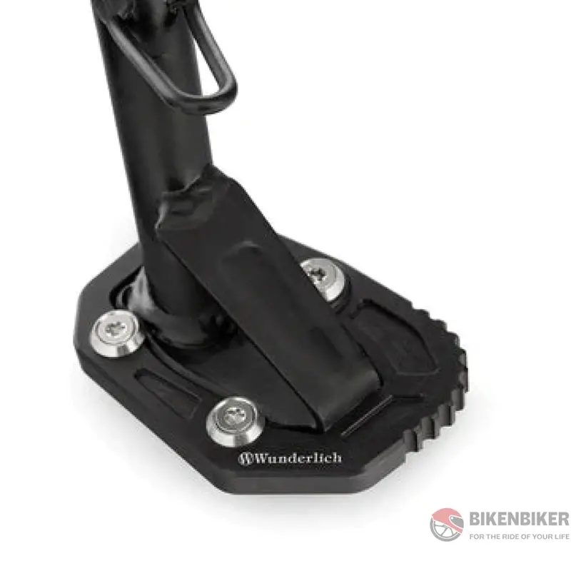 Ducati Desert X Ergonomics - Side Stand Enlargement - Wunderlich 1