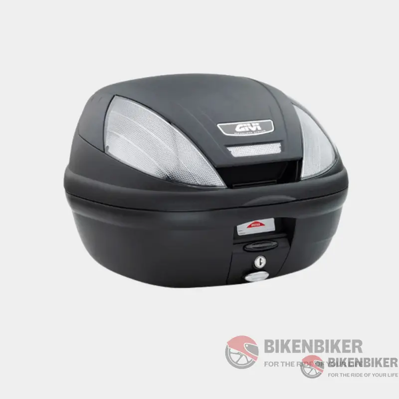 E370 Monolock Top Case - Smoked Reflectors - Givi 1