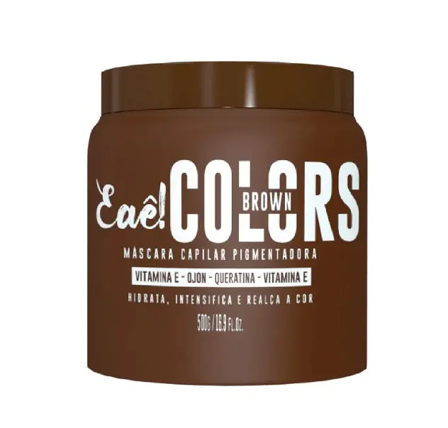 Eaê Cosmetics Colors Brown Mask 500G / 16.9 Fl Oz 1