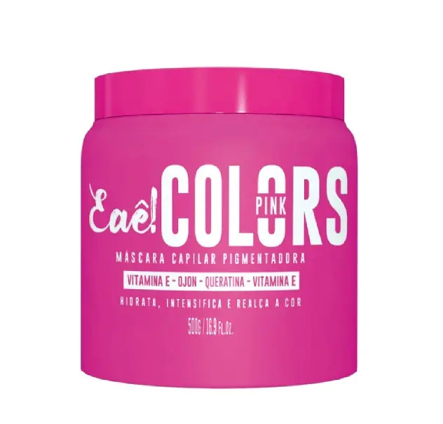 Eaê Cosmetics Colors Pink Mask 500G / 16.9 Fl Oz 1