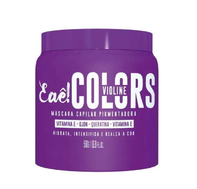 Eaê Cosmetics Colors Violine Mask 500G / 16.9 Fl Oz 1
