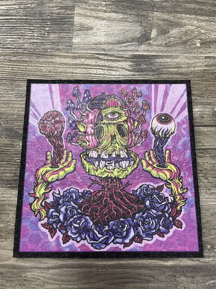 East Coasters - 10" Dirk Hays - Fungi Coaster Dab Mat 1